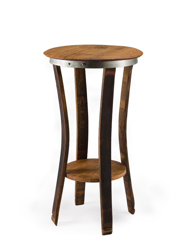 Wine Barrel Bistro Table