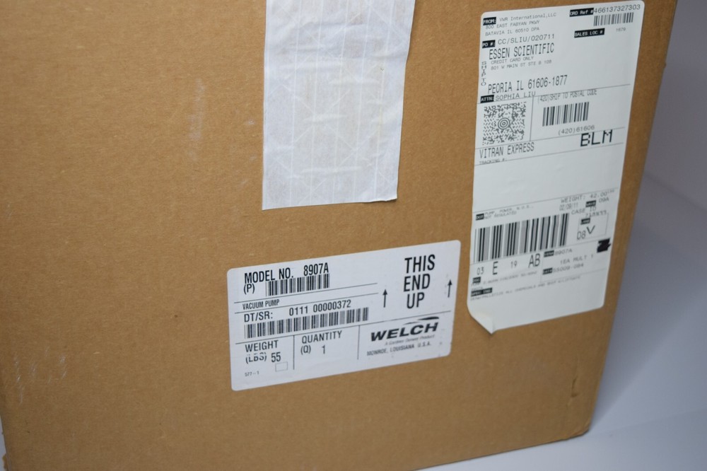 Welch 8907 Rotary Vane Vacuum Pump 8907A #2 