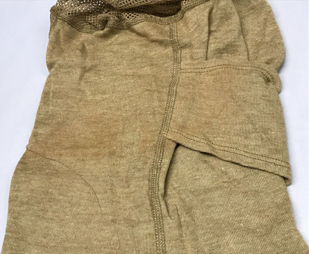 FROG Balaclava Protective Face Shield FR Tan Small / Medium NOS w/ Discoloration