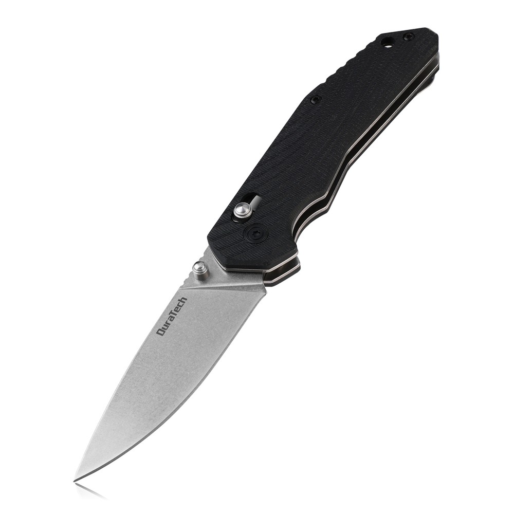 DURATECH Folding Pocket Knife EDC Pocket Knife Drop Point Blade With G10 Handle