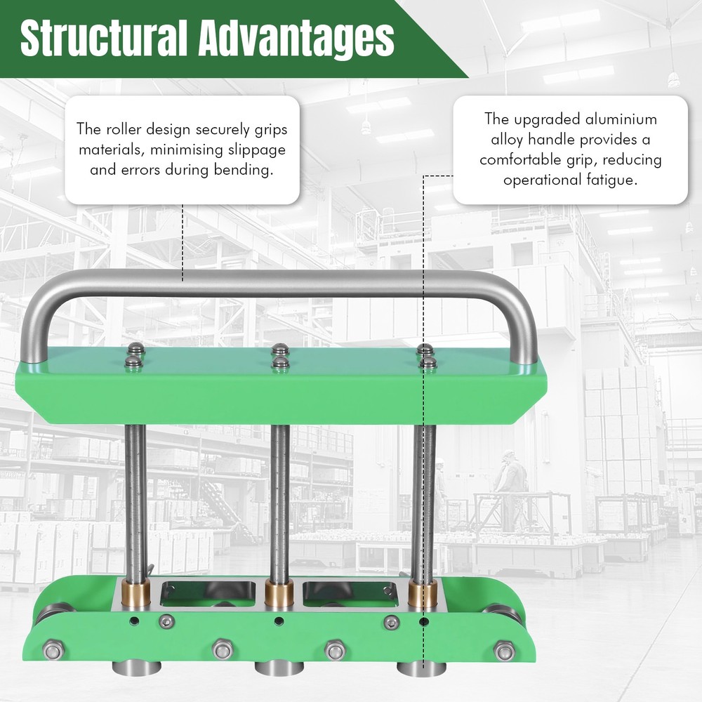 Edge Roller Tool 0-90 Bending Angle Metalworking Machine For Various Metal Roofs