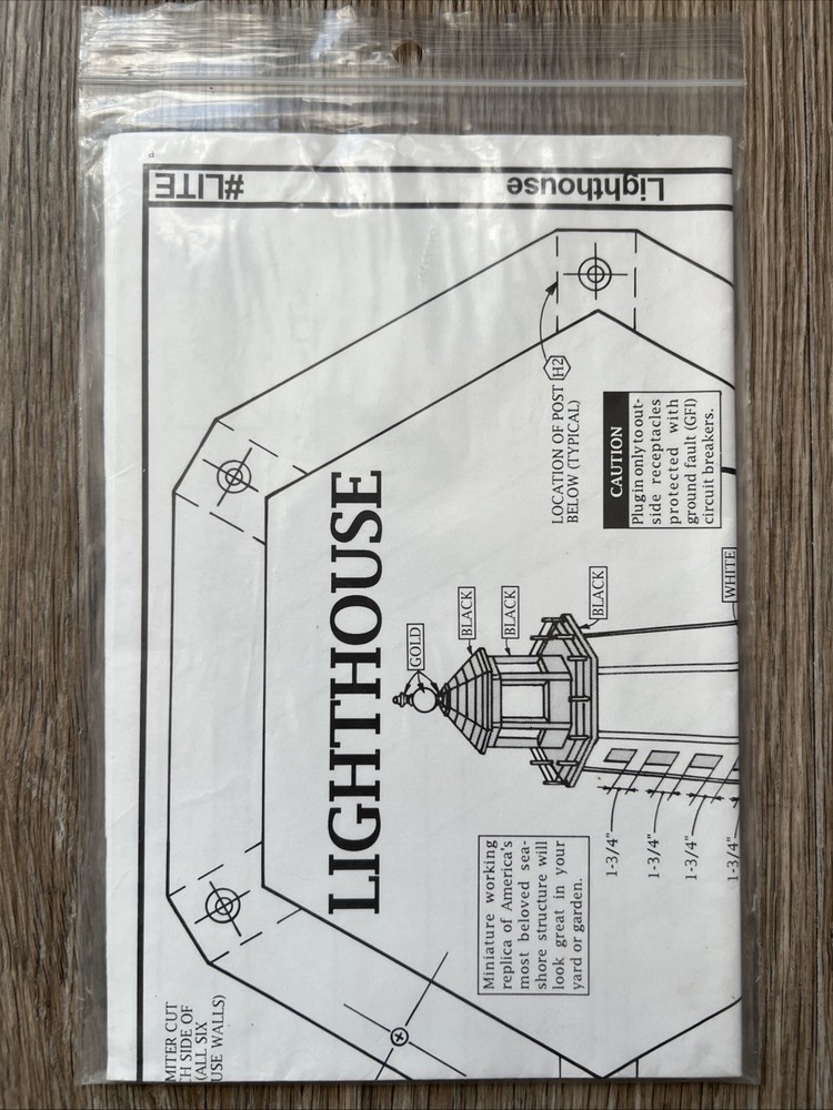 Woodcraft Pattern 55 Inch Lighthouse LITE Winfield Collection