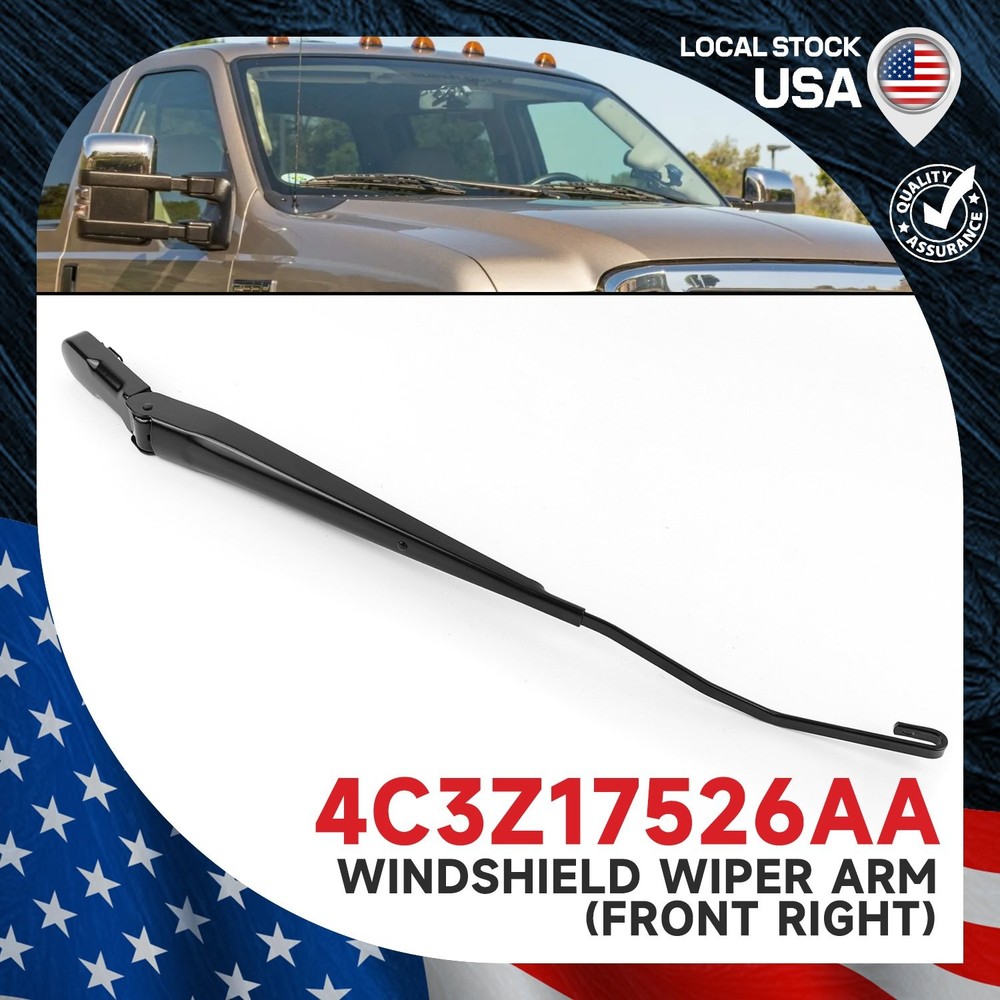 For Ford Excursion F-Series Front Windshield Wiper Arm Replacement 4C3Z17527AA