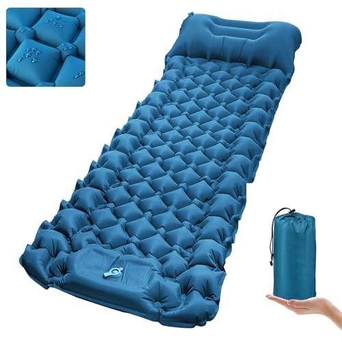 Sleeping Pad for Camping - Ultralight Self-Inflating Camping Pad Mat with