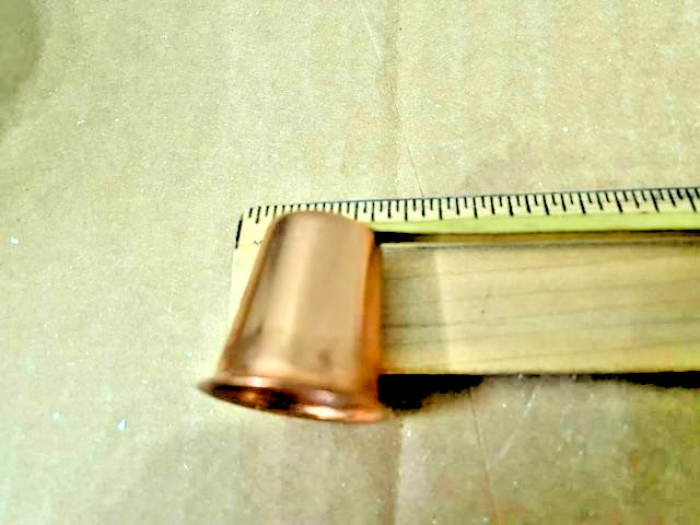 Brass and Copper Candle Snuffer, Free Shipping