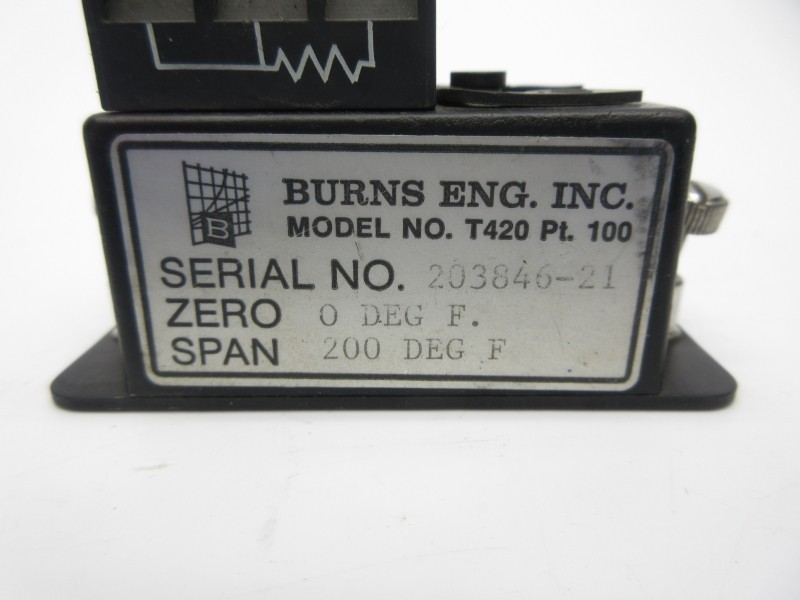 BURNS ENG. T420 0-200'F NSNP