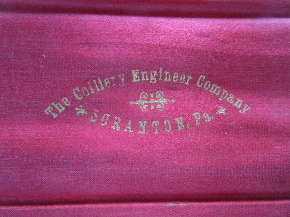Vintage Drafting Set compass Colliery Engineer Company Scranton PA