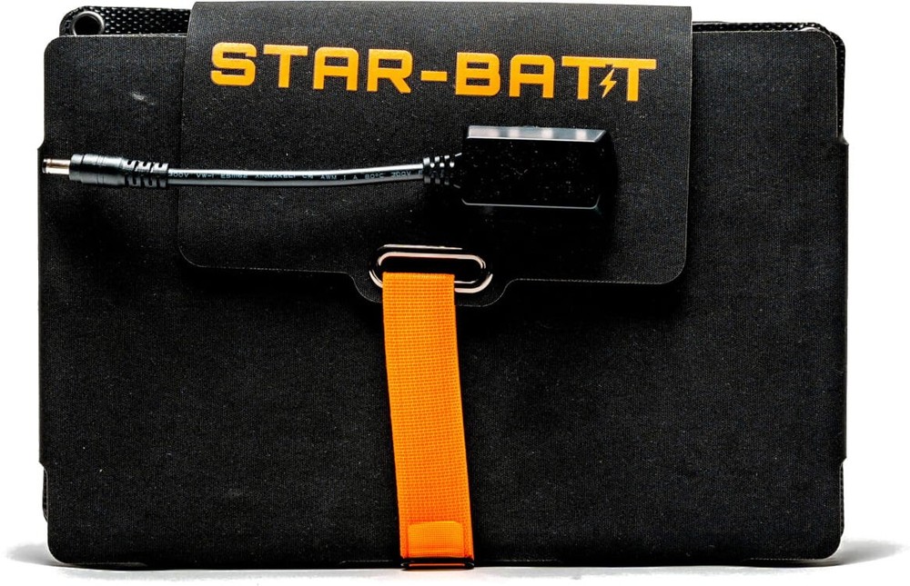 Star-Batt Solar Panel, Black, SBS-03 Solar Panels