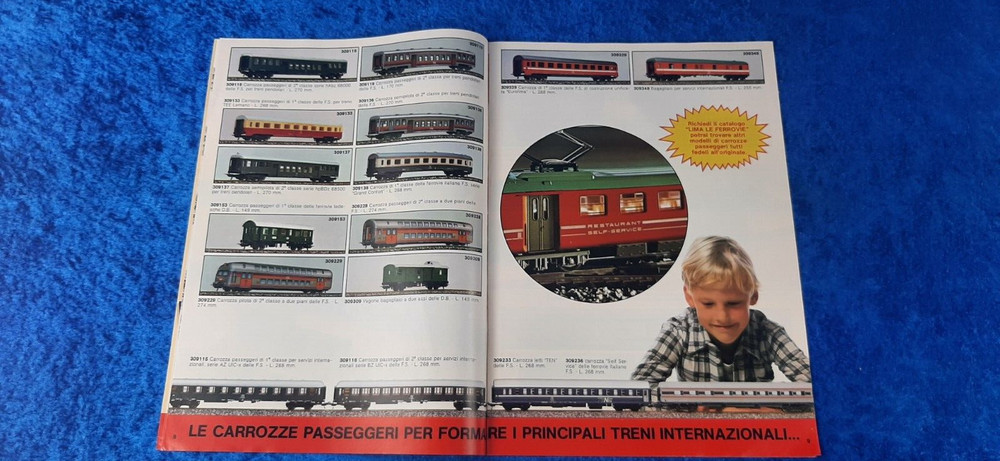 LIMA FIRST PLANTS CATALOG TRAINS MODEL 1983 1984 C2