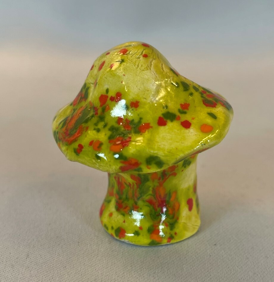Mushroom Stick Incense Burner Handcrafted