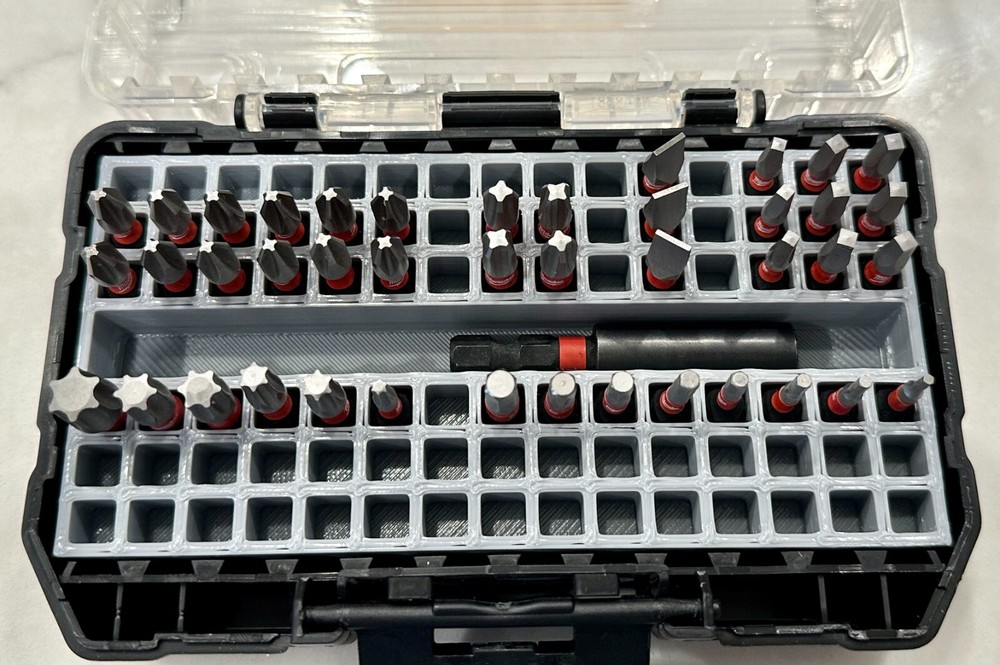 Impact bit holder insert for DEWALT Small ToughCase