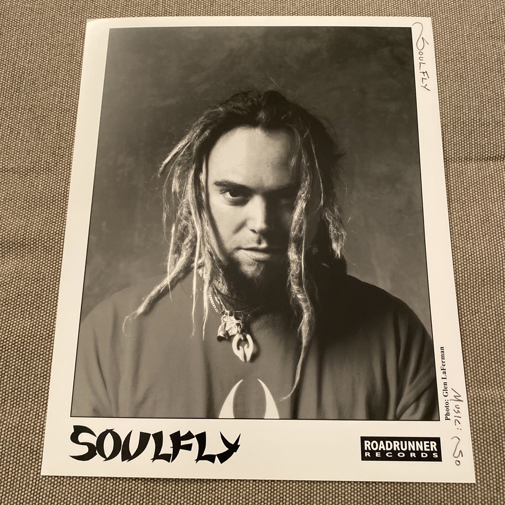 Soulfly Press Photo 8x10”. See Description.