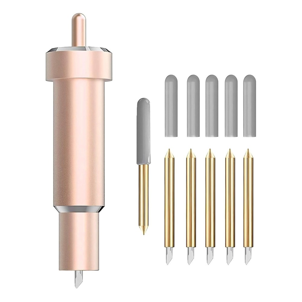 Gold Fine Point Blades with Housing for Maker & Explore Series - 6 Pack