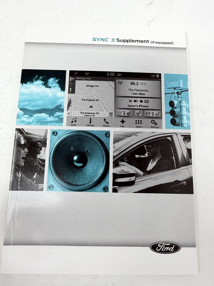 2016 Ford Escape Owners Manual OEM Set