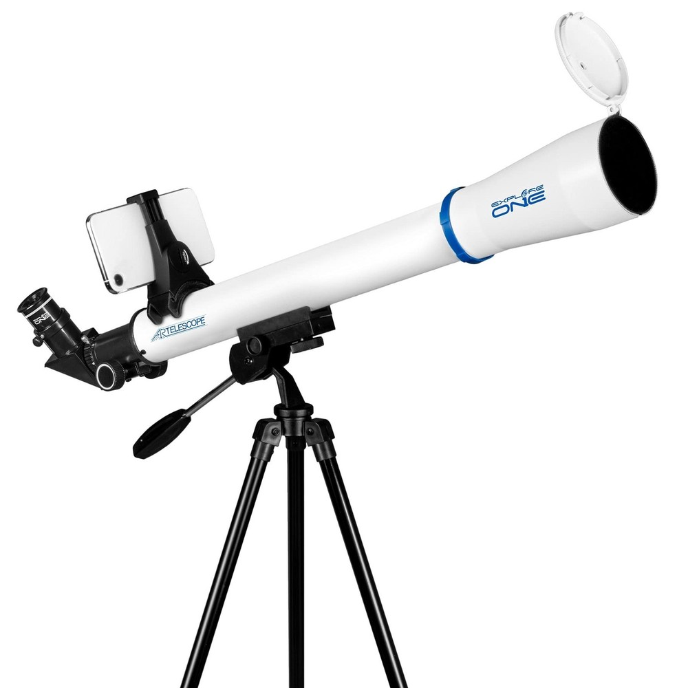 50mm Refractor Telescope w/Panhandle Mount and Astronomy App