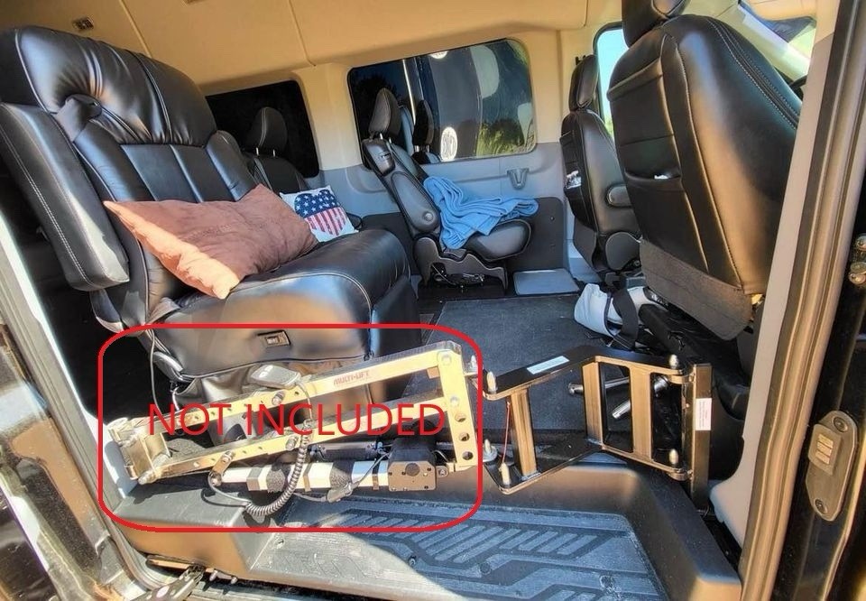 Access Unlimited B-Pillar Quick-Mount Base Multi-Lift Lifting Mobility Device