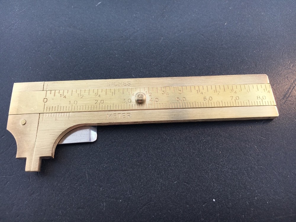 Brass Measuring Gauge 80 mm
