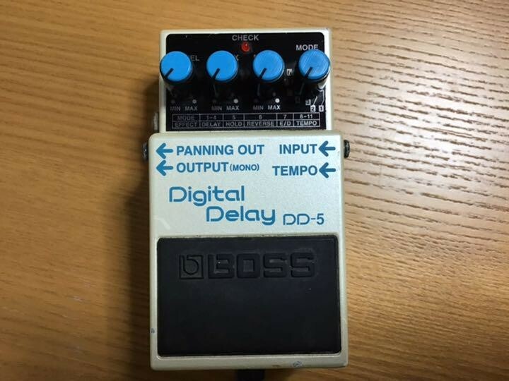 BOSS DD-5 DIGITAL DELAY Guitar Effect pedal Test Completed Express