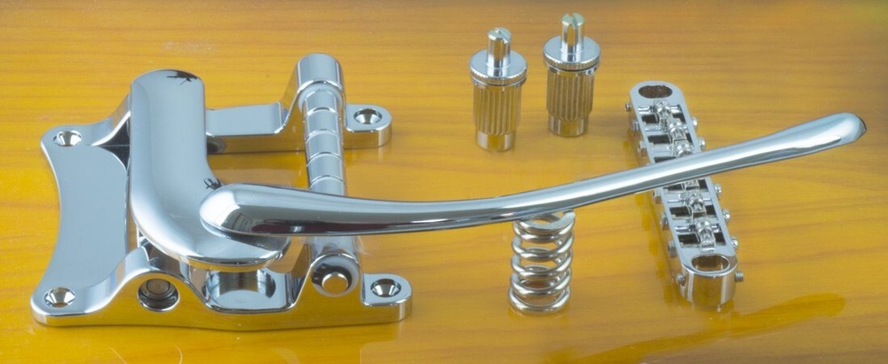 Mosby Roller Vibrato & Roller Bridge Assembly-Bigsby-Mosrite