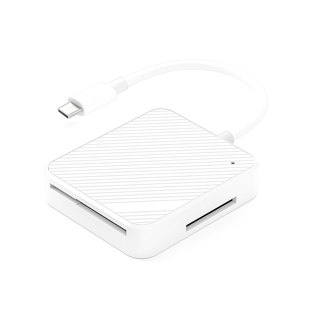 4 in 1 USB-C M2 SD SM XD Card Reader Compact Flash Reader Memory Card Adapter
