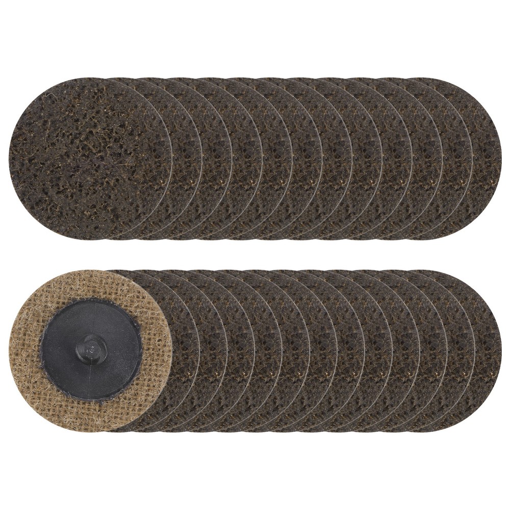 25pcs 2" 80 Grit Quick Change R-Type Sanding Discs Nylon