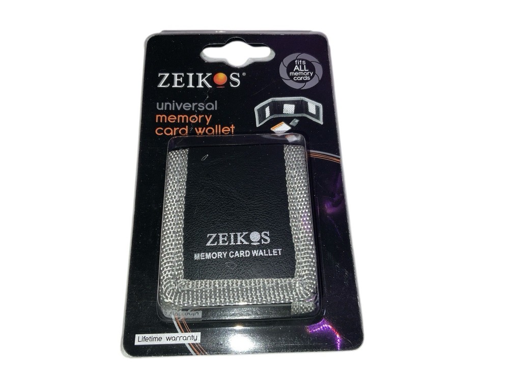 ZEIKOS Universal Memory Card Wallet
