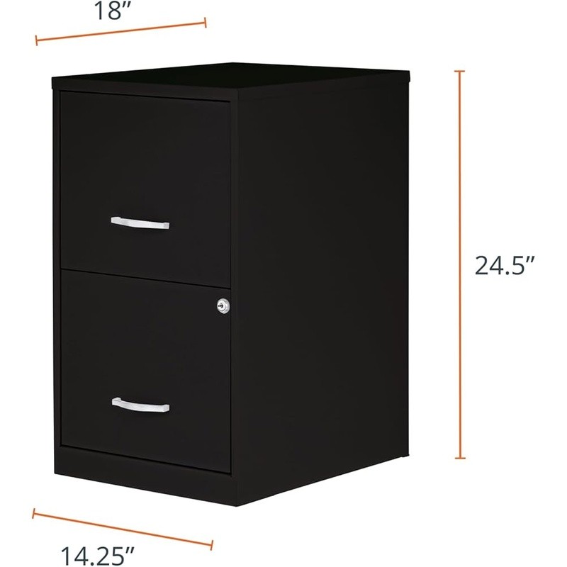Efficient Home Office File Cabinet Lockable Steel Drawer Storage Solution New
