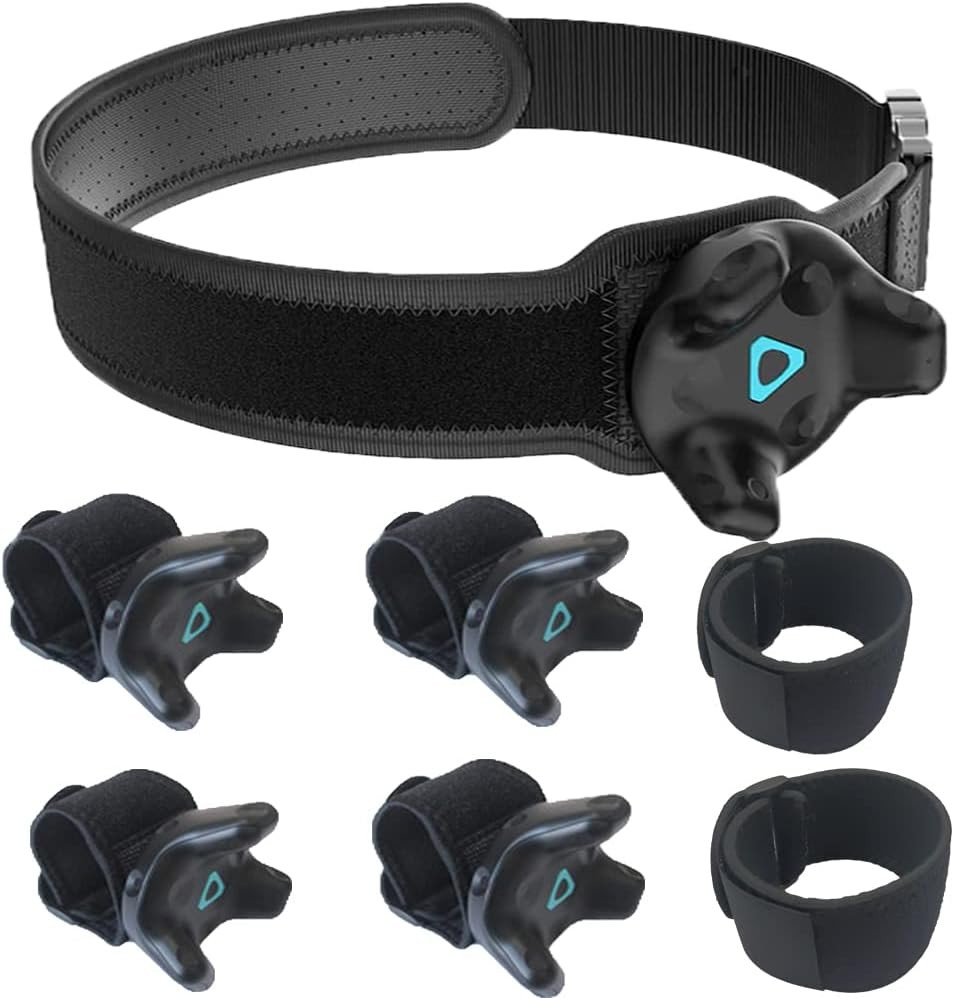 VR Tracker Belt for HTC Vive System Tracker Puck - Adjustable Belt Strap for Wai