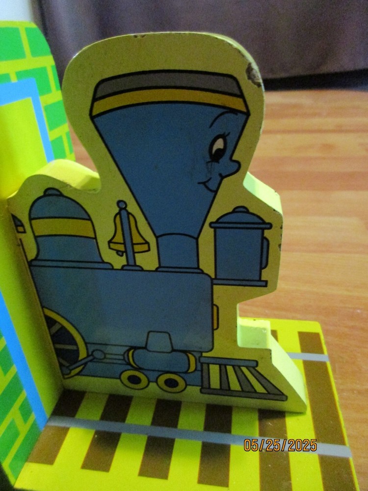 Little Engine That Could Bookends Preowned Rare