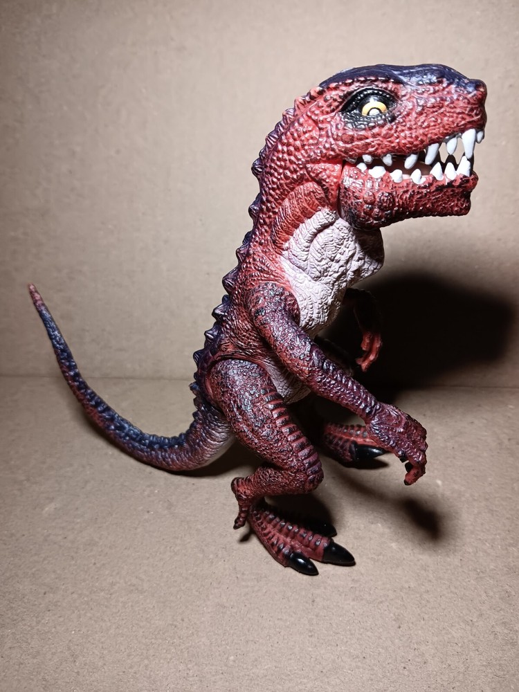 1998 RED GODZILLA 6" BITE ACTION TOHO TRENDMASTERS