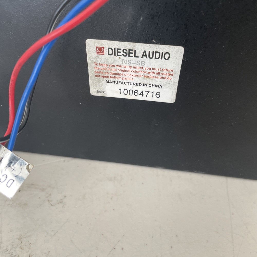 digital bass reconstruction processor diesel audio NS-SB