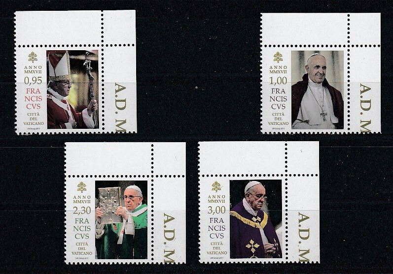 Vatican 1889 - 92 5th Pontificate Year (MNH)