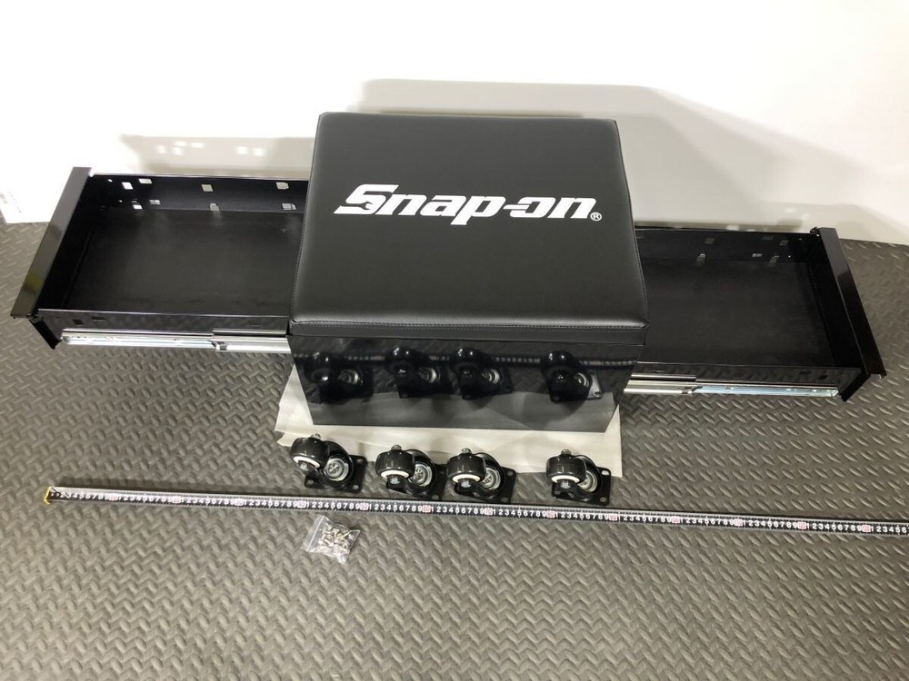 Snap-on Seat Creeper Roller black rare USED JP