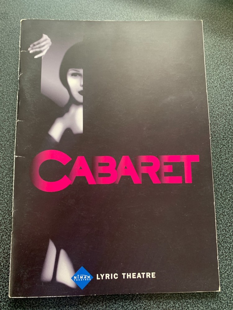 CABERET Programme - Lyric Theatre 2007  ++ FREEPOST