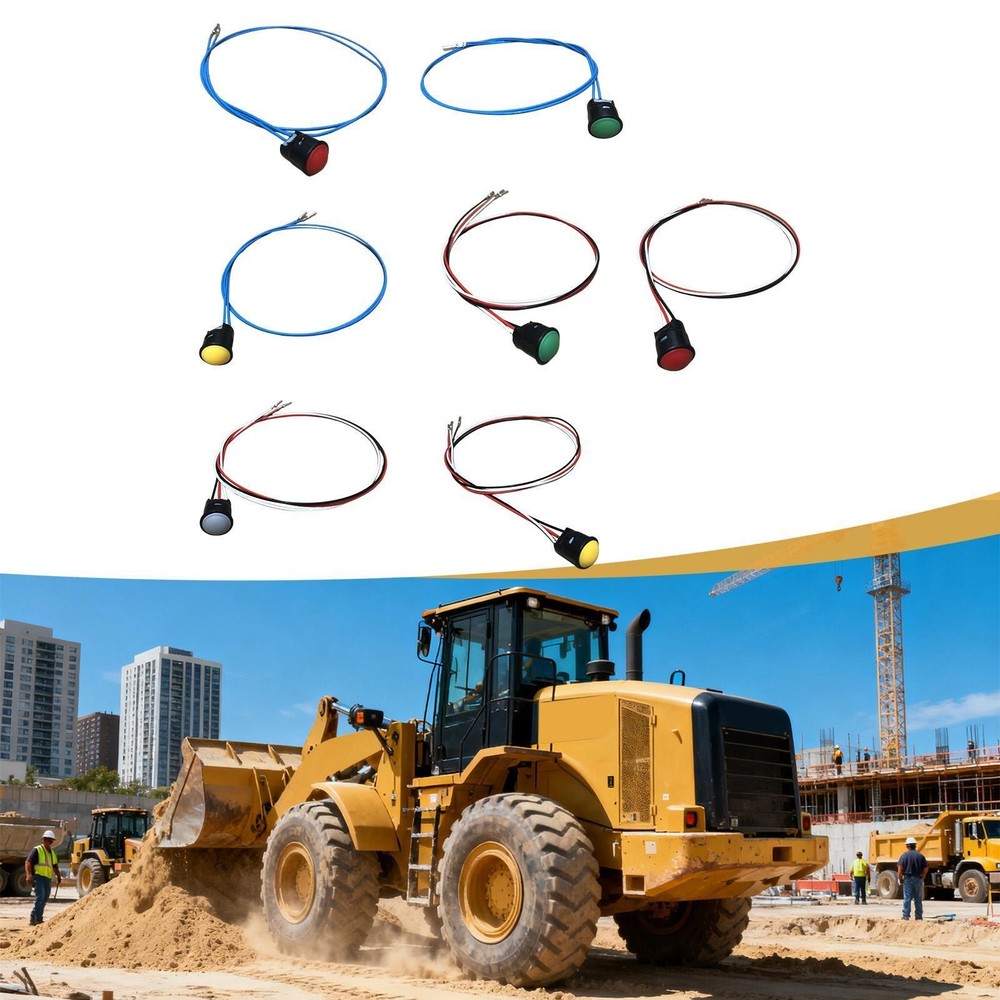 Excavators Joystick Push Button with Cable Button Switch