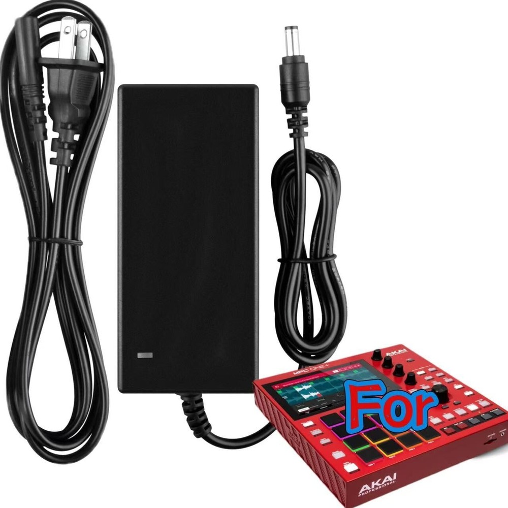 AC Adapter For Akai Professional MPC One+ Standalone Drum Machine