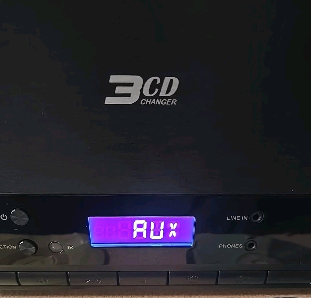 Blackweb 3CD Changer AM/FM Stereo | BLUETOOTH | AUX | CD Changer Not Working
