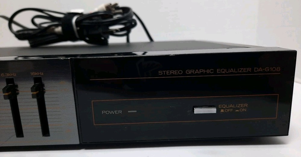 Mitsubishi DA-G108 Stereo Graphic 7-Band Equalizer: Untested