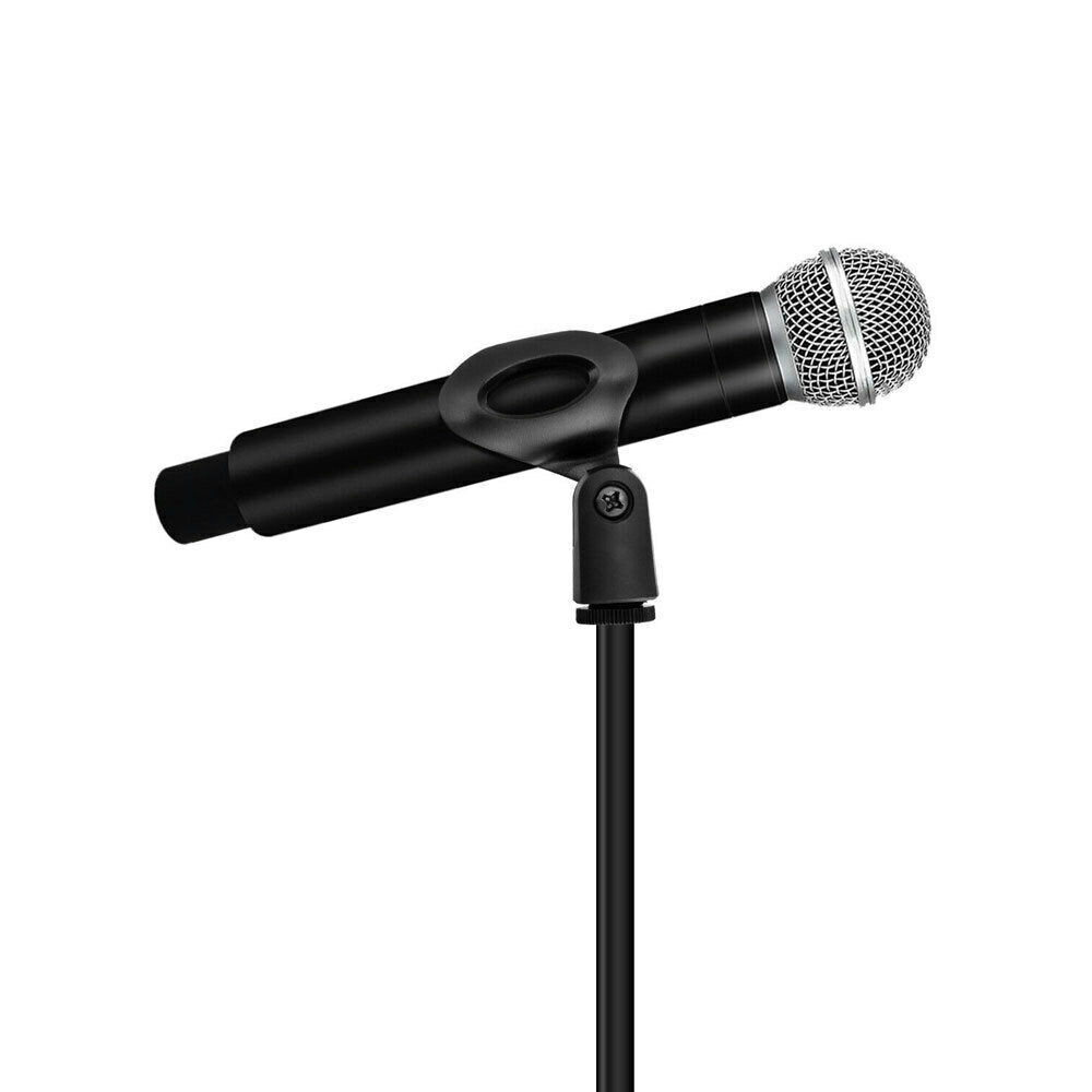 4 PCS Microphone Clip Handheld Wireless Transmitter with Female Threaded Adapter