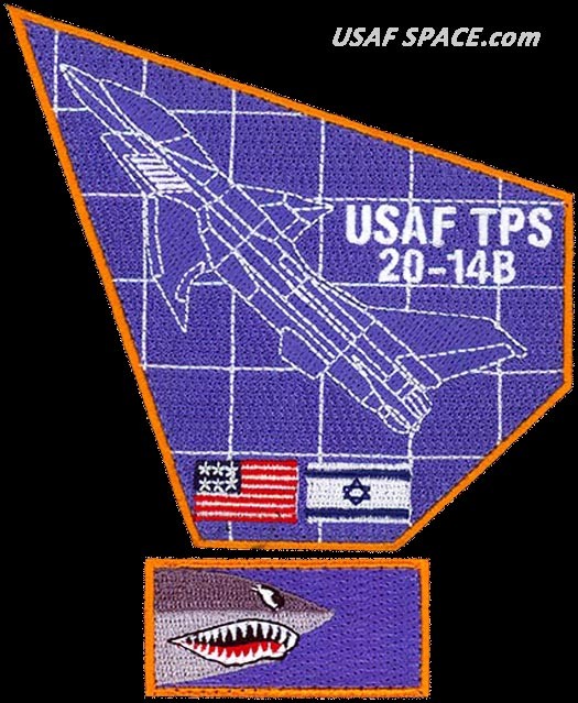 USAF TEST PILOT SCHOOL CLASS 2014B -Edwards AFB, CA- ORIGINAL VEL PATCH SET
