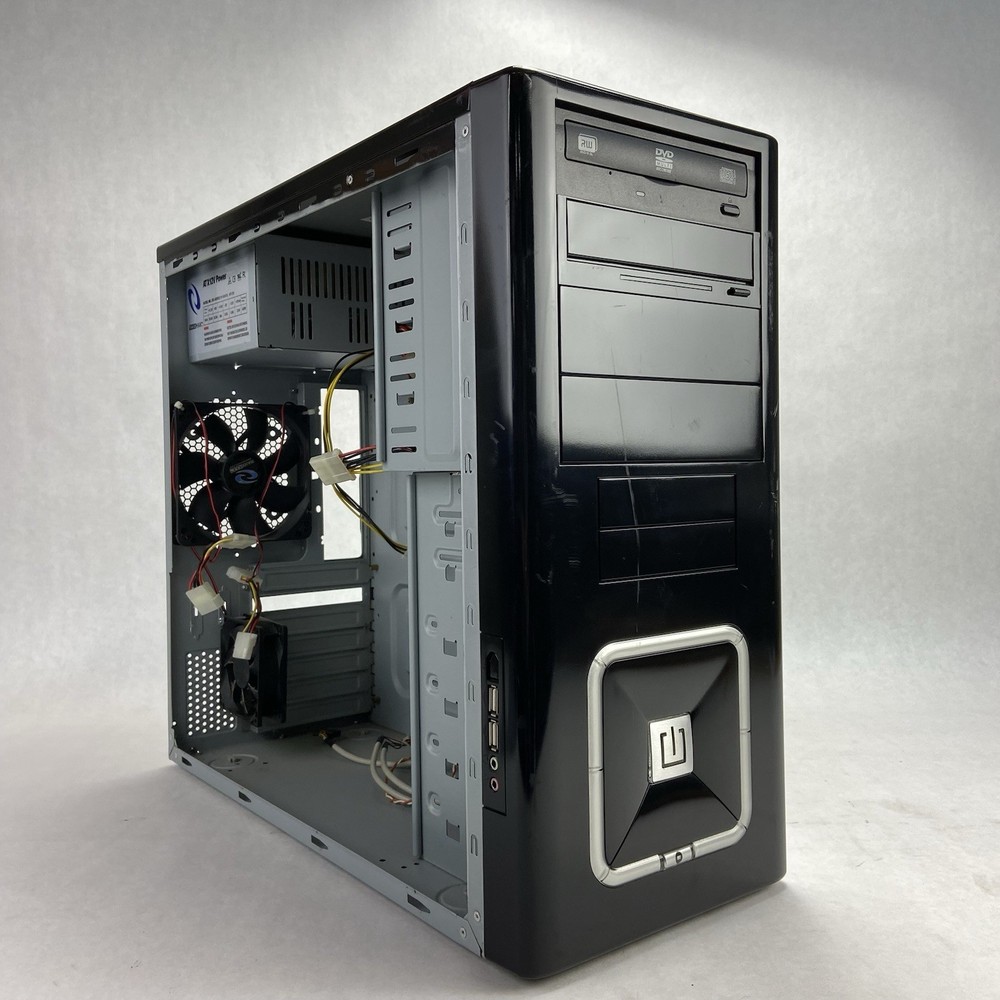 RaidMax 02 ATX-302BP Mid Tower Computer Case RaidMax RX-420KS 420W PSU