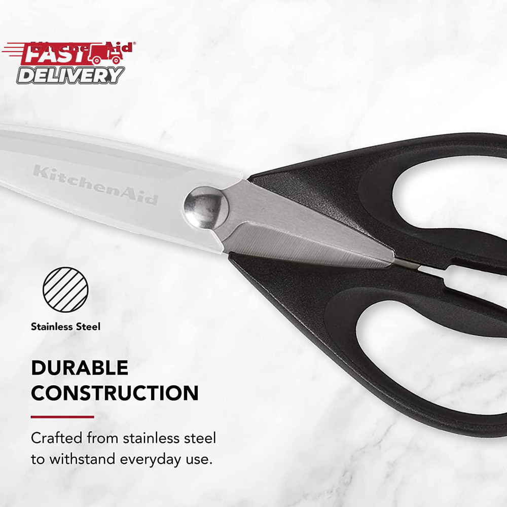 Kitchenaid All Purpose Kitchen Shears with Protective Sheath Durable Stainless S