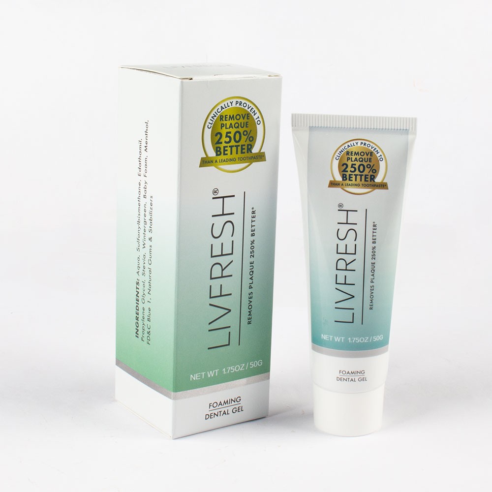 Toothpaste Gel Clinically Proven to Remove Plaque