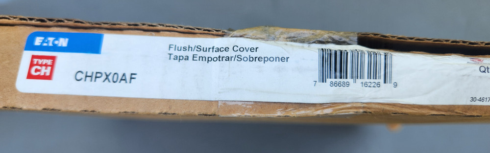 CHPX0AF | Eaton CH Flush/Surface Cover