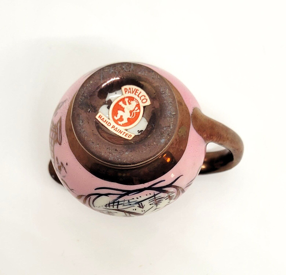 Pavelco Hand Painted 2 Ceramic Creamer w/ Handle