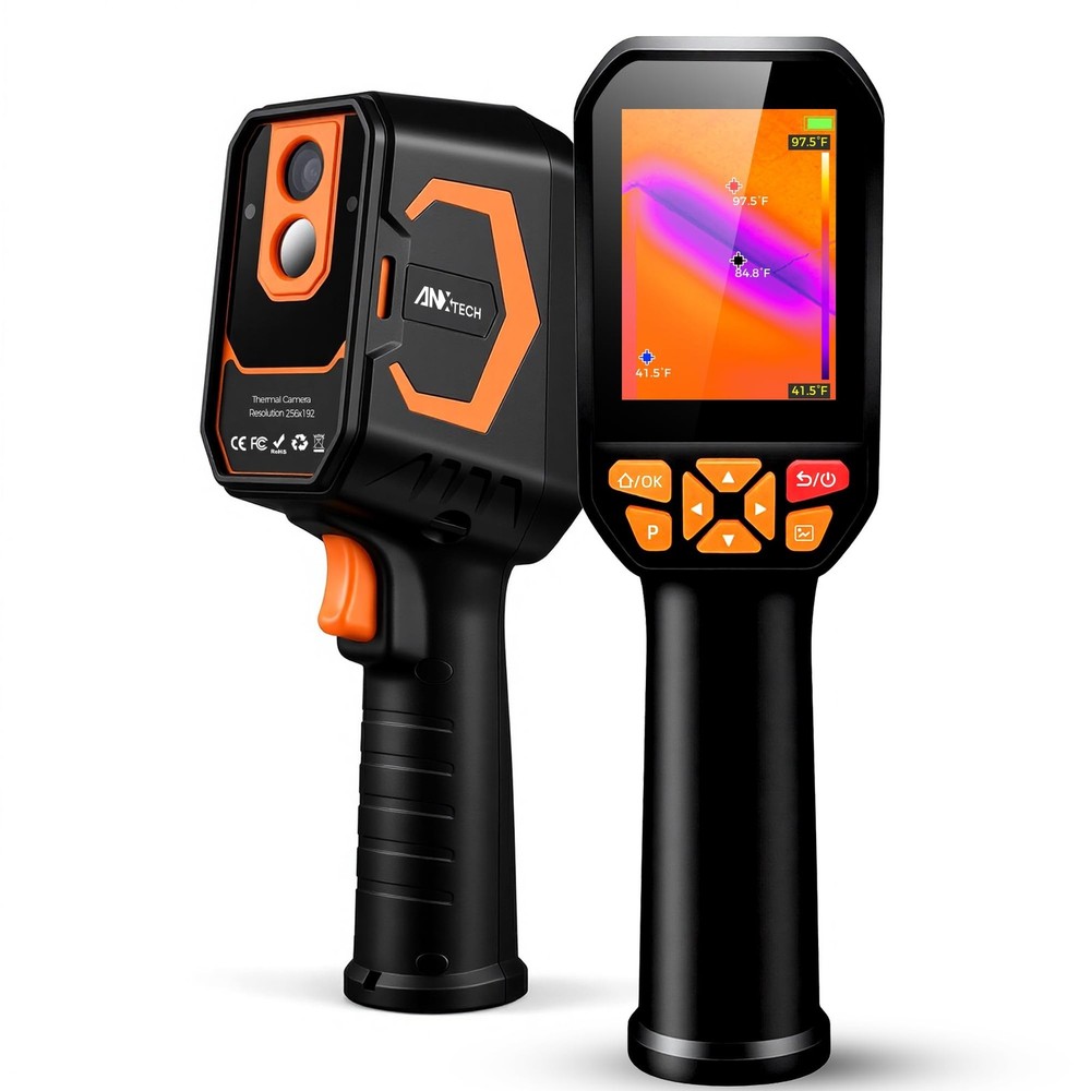 Handheld Dual Lens Thermal Imaging Camera with 2MP Visual Camera, 512×384 S