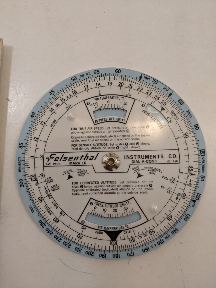LOT of Pilot Tools Weem Flight Computer E-6B, Felsenthal Dial-a-con, Plotter, ++