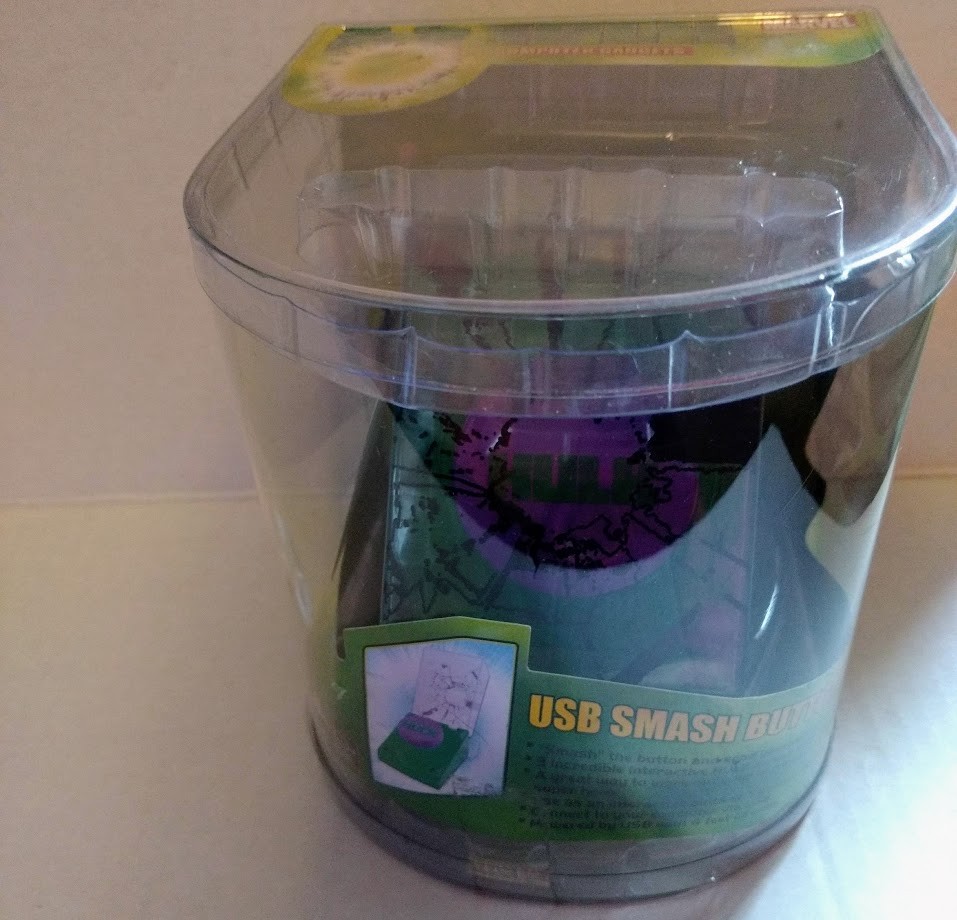 Hulk Smash Button Computer USB Gadget Marvel Screen Effect Interactive Toy New