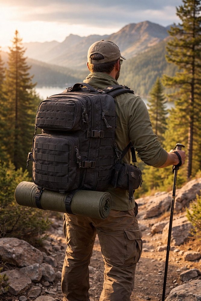 Military Tactical Backpack 40L Assault Pack Hiking Camping