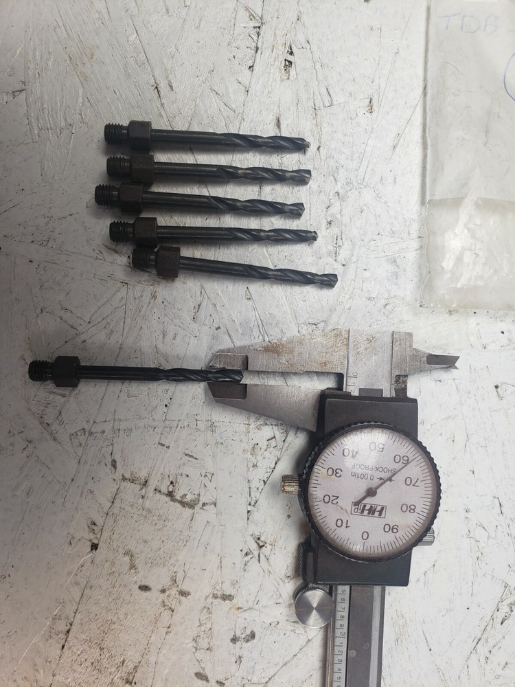 Threaded Adapter Drill Bits. NEW